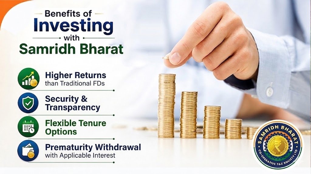 Benefit of investing with Samridh Bharat
