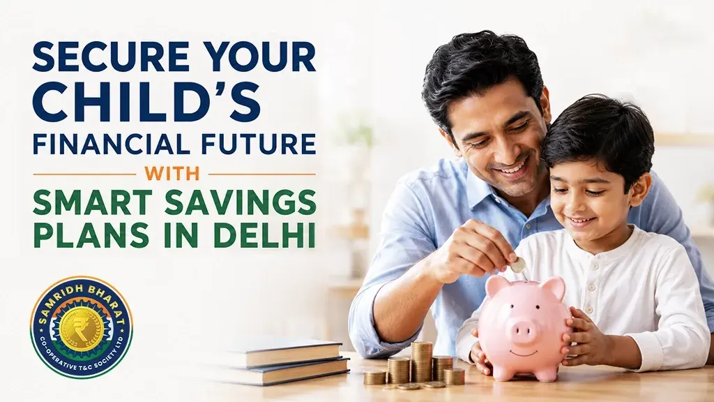 Parents securing their child's financial future with fixed deposit schemes in Delhi